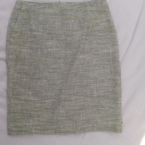 Ann Taylor Light Green Skirt Size 4